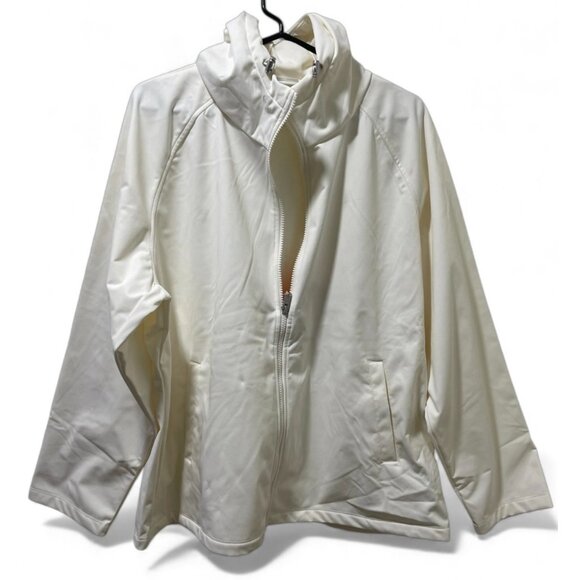 32 Degrees Heat Jackets & Blazers - 32 Degrees Heat NWT Women's Fleeced Line Hooded Full Zip Softshell Jacket, Cream